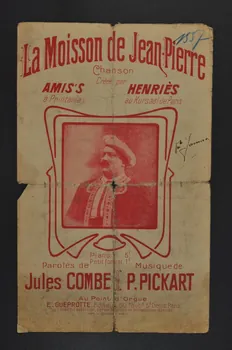 chanson petit format 1966.125.102 Photo Mucem