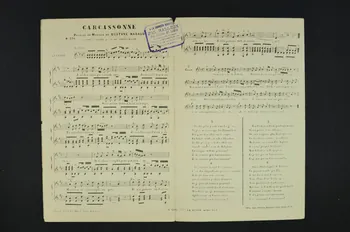 chanson petit format 1966.125.103 Photo Mucem