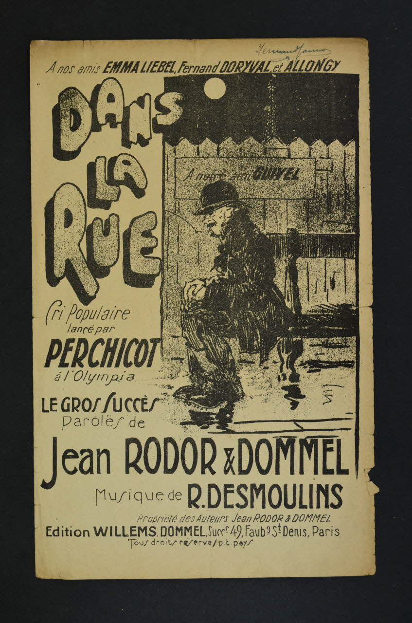 chanson petit format 1966.125.105 Photo Mucem