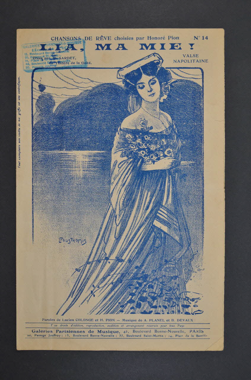 chanson petit format 1965.138.59 Photo Mucem