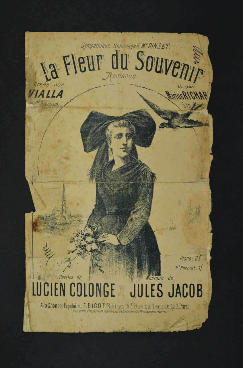 chanson petit format 1966.125.109 Photo Mucem