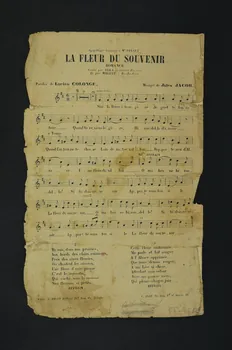 chanson petit format 1966.125.109 Photo Mucem