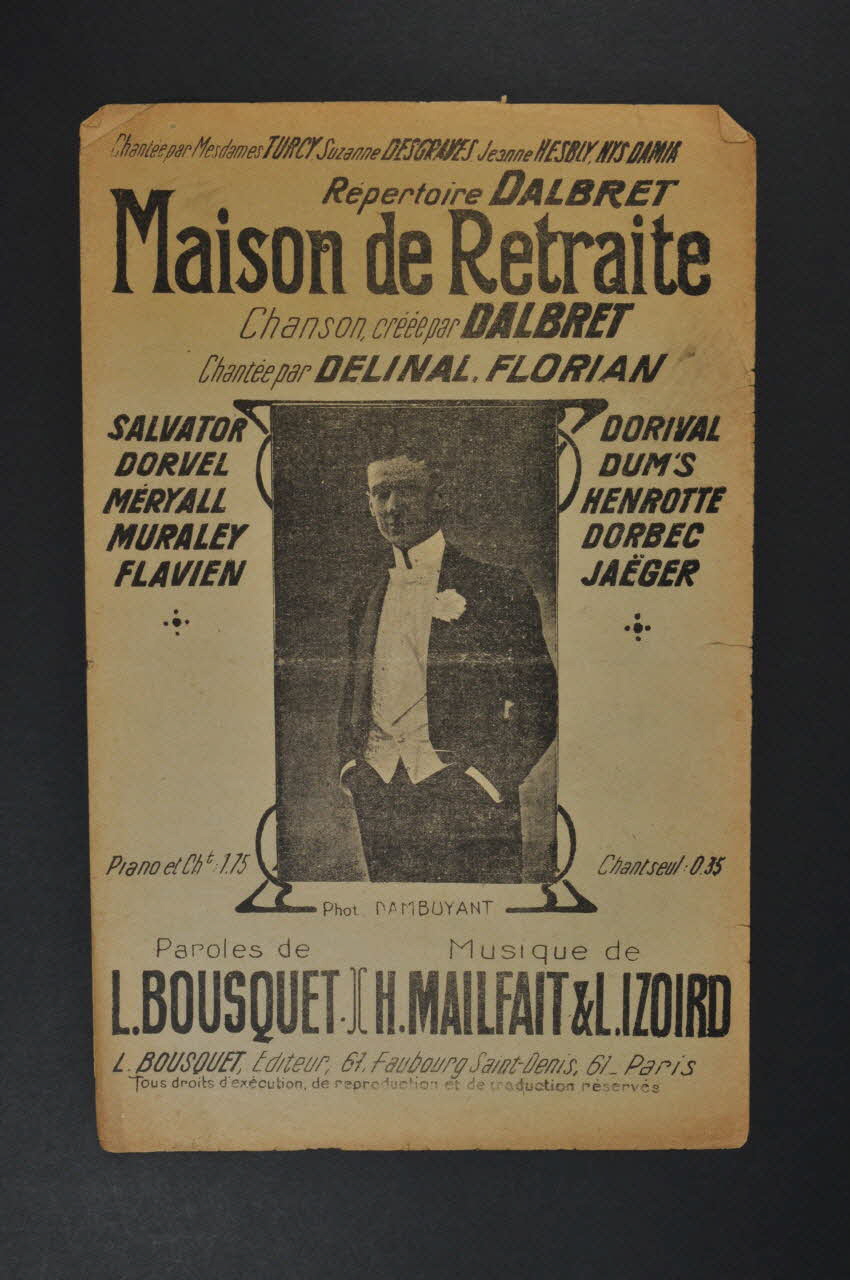 chanson petit format 1966.125.11 Photo Mucem