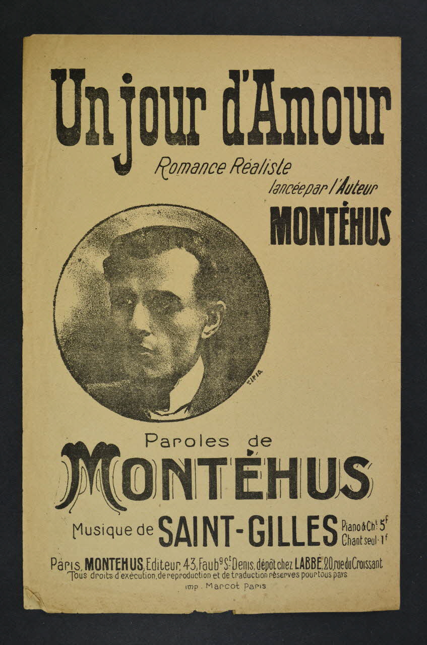 chanson petit format 1965.138.61 Photo Mucem