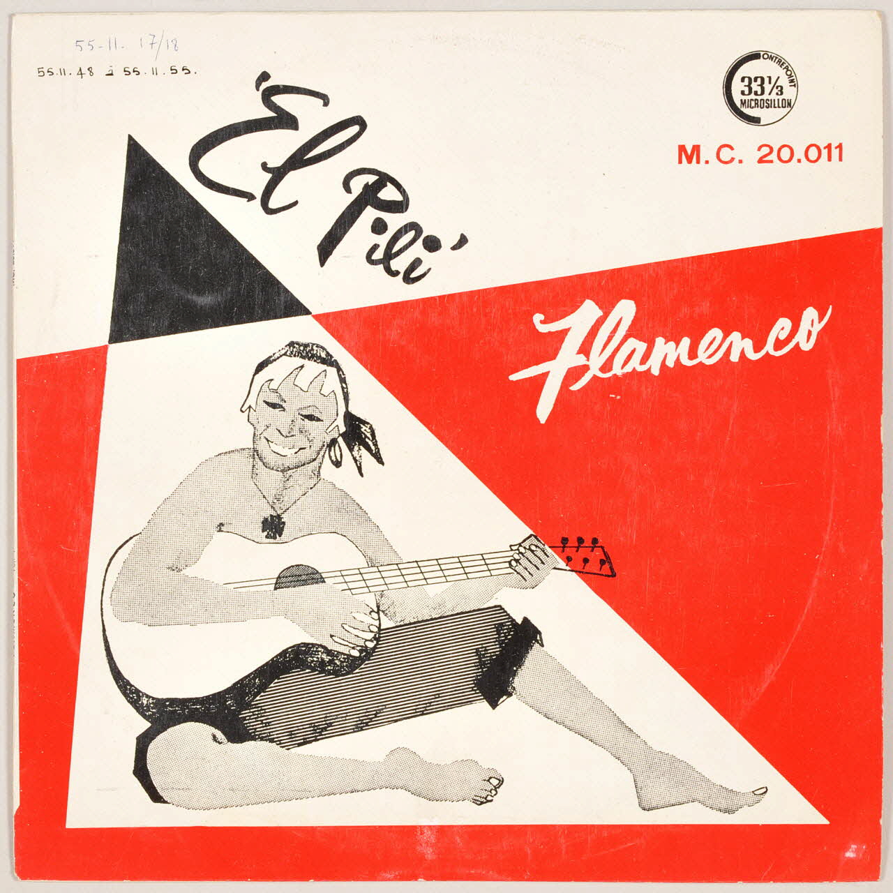 disque 33 tours Alegrias de Cadix MUS1955.11.48-55 Photo