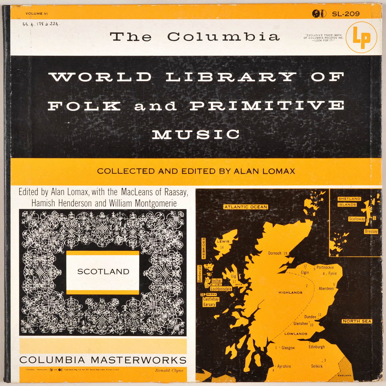 disque 33 tours Thug mi gaol dhuit (Spinning Song) MUS1955.4.178-224 Photo