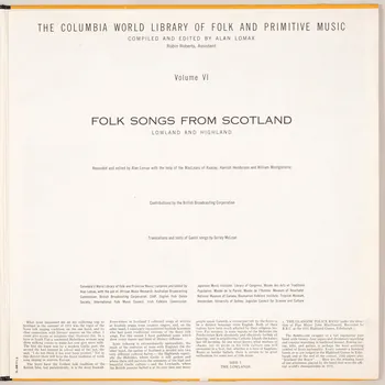 disque 33 tours Thug mi gaol dhuit (Spinning Song) MUS1955.4.178-224 Photo
