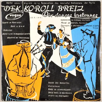disque 33 tours Danse des baguettes MUS1955.5.1-10  Photo