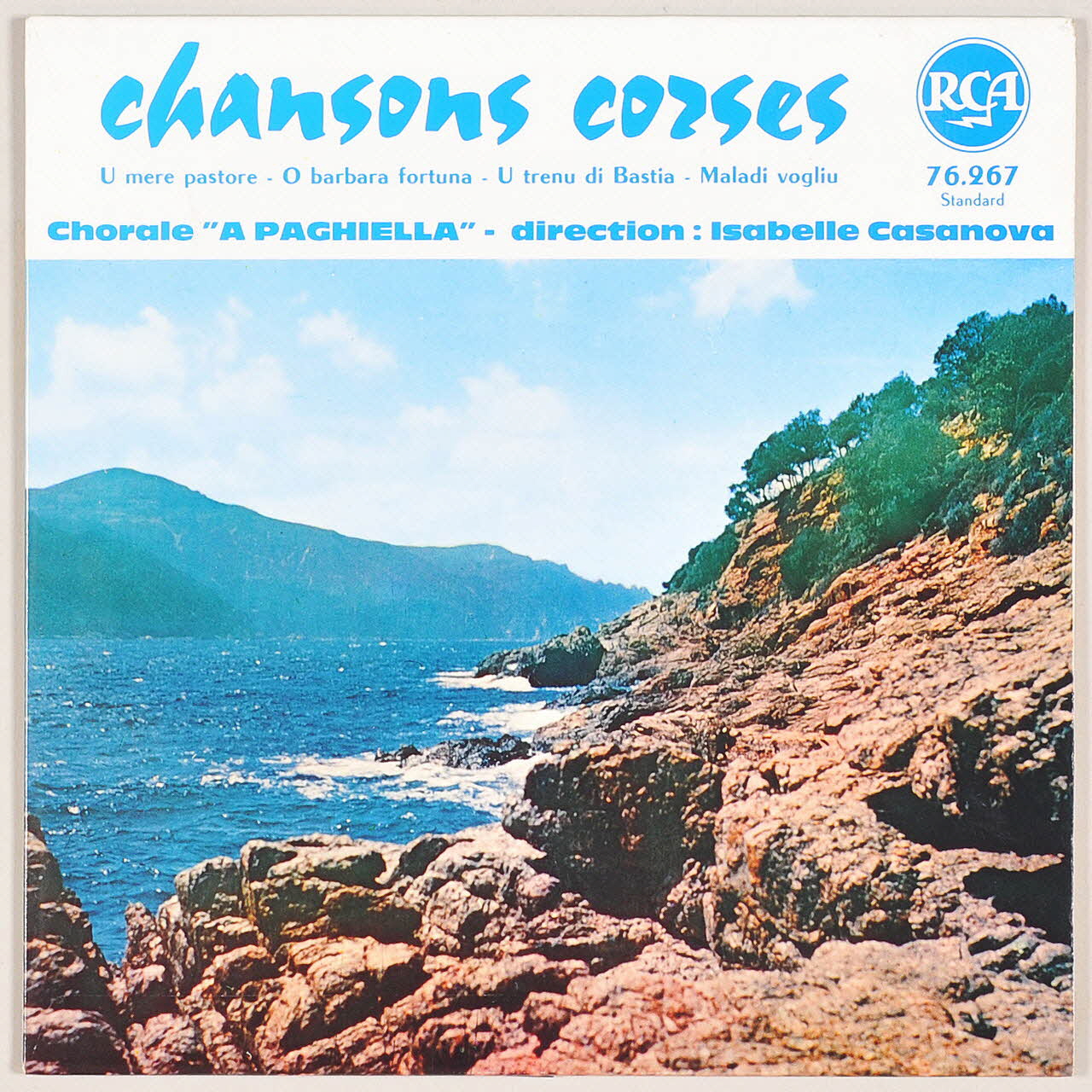 disque 45 tours U Trenu di Bastia MUS1959.18.15-18 Photo