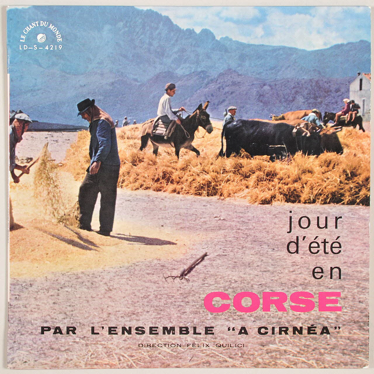 disque 33 tours Jour d'été en Corse MUS1961.21.57-69 Photo