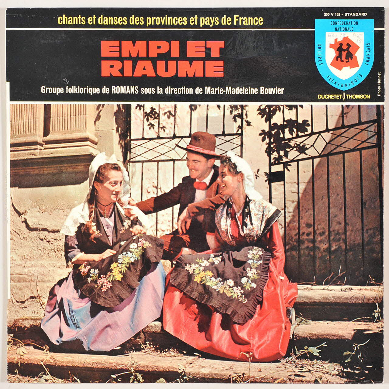 disque 33 tours Quadrille dauphinois MUS1962.18.1-15 Photo