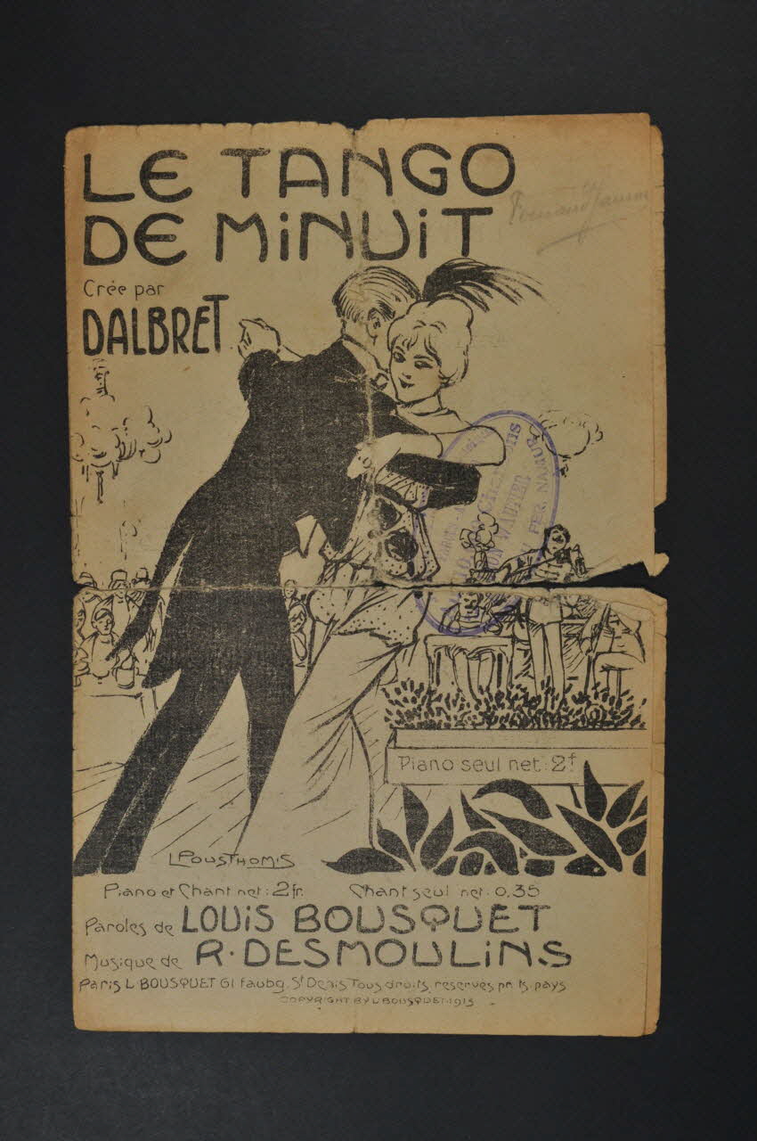 chanson petit format 1966.125.13 Photo Mucem