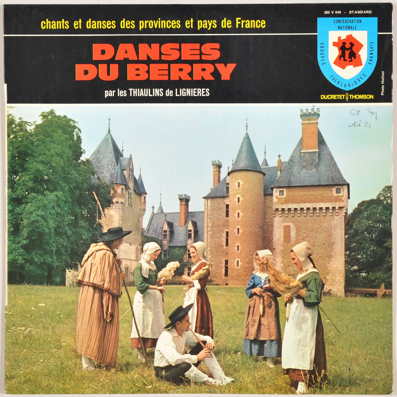 disque 33 tours Danses du Berry MUS1962.39.1-21 Photo