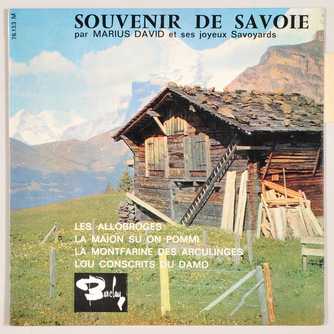 disque 45 tours Lou conscrits du Damo MUS1965.60.165-168 Photo
