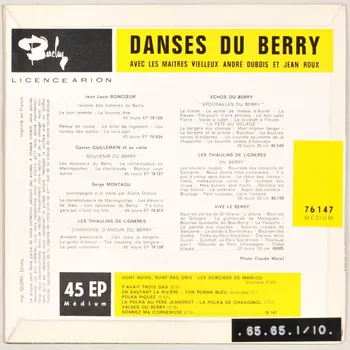 disque 45 tours Ton ruban bleu MUS1965.65.1-10  Photo