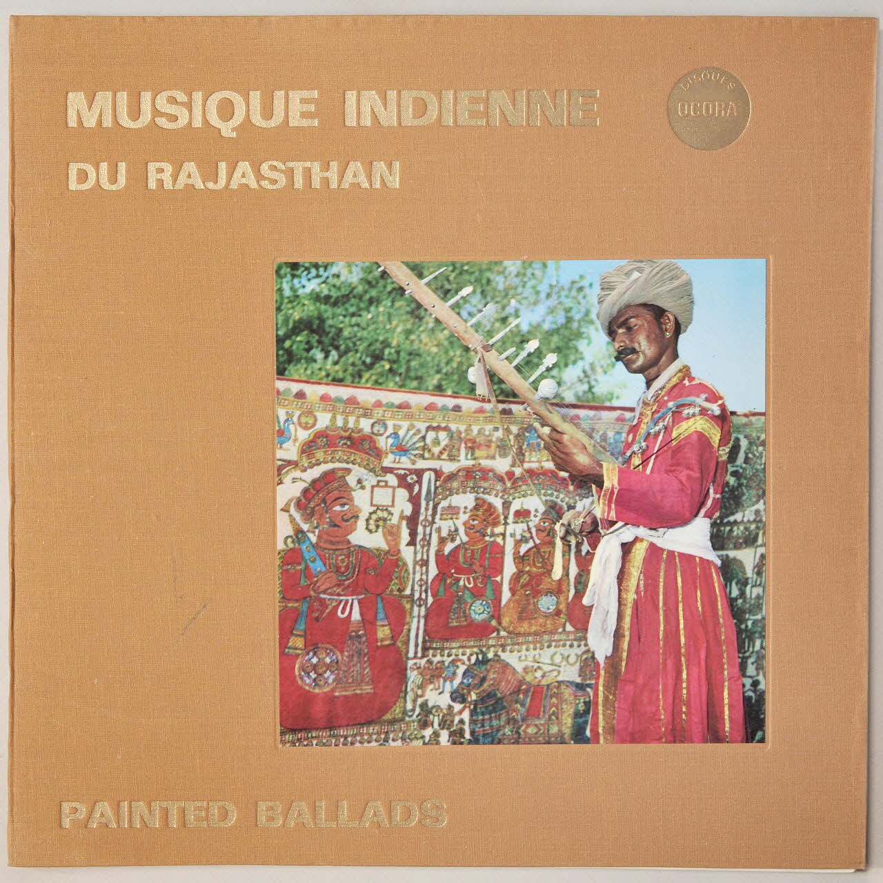 disque 33 tours Musique indienne du Rajasthan MUS1965.73.1-14 Photo