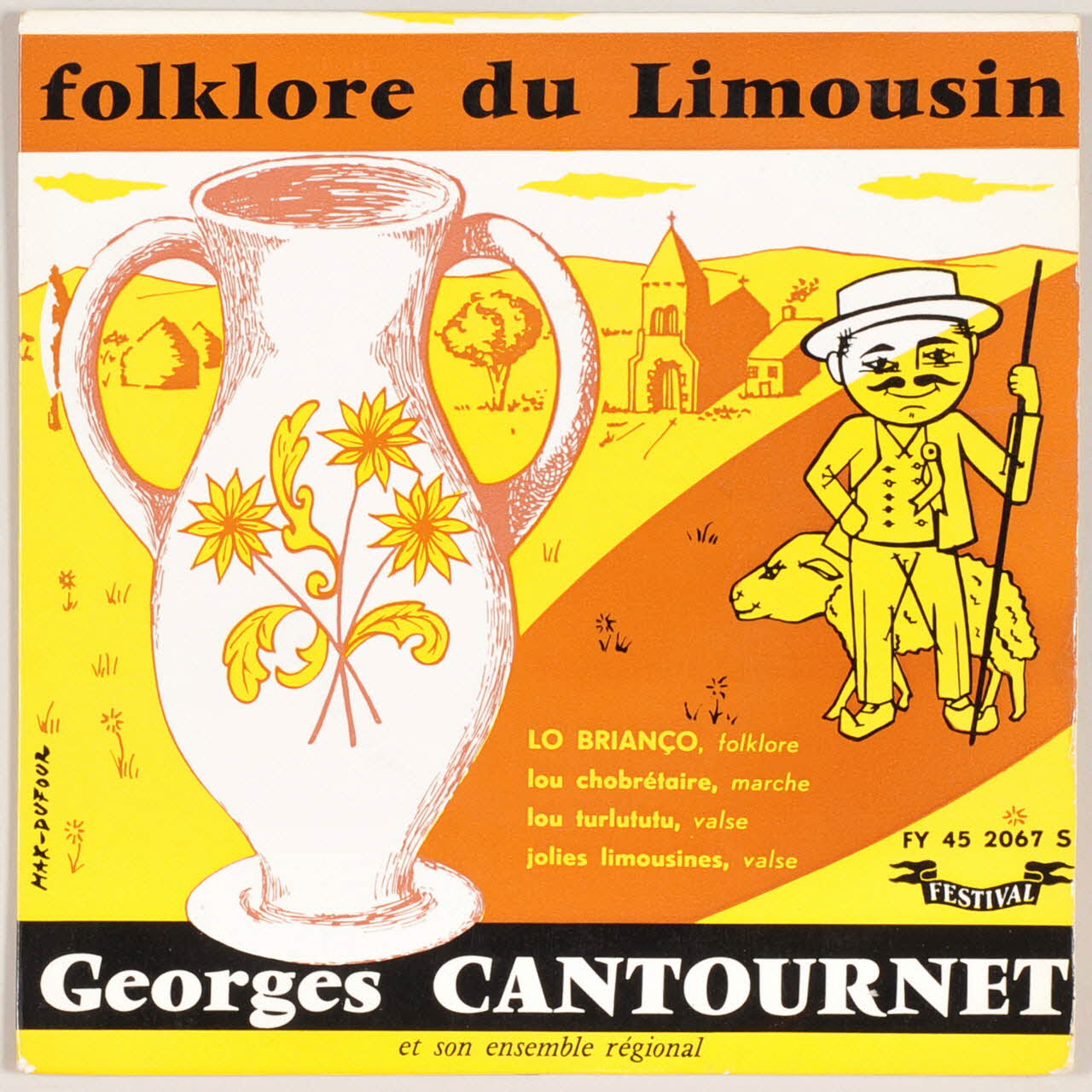 disque 45 tours Jolies Limousines MUS1966.1.17-20 Photo