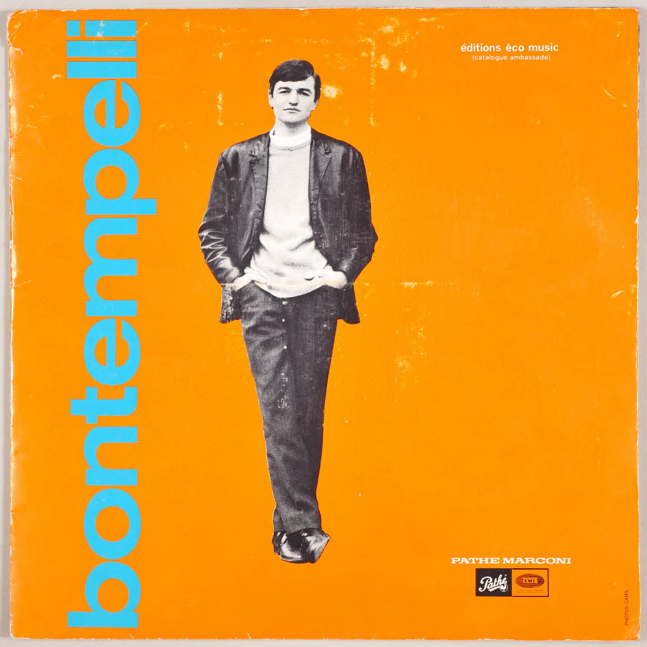 disque 33 tours Bontempelli MUS1966.10.1-12 Photo