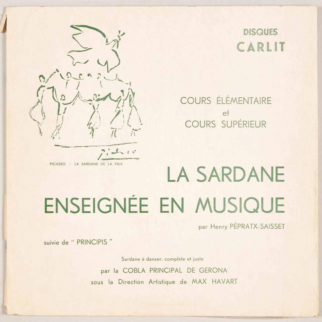 disque 33 tours Principis MUS1966.32.1-7 Photo