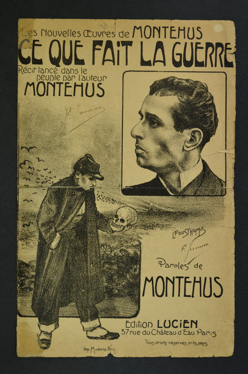 texte Ce que fait la guerre 1966.125.133 Photo Mucem