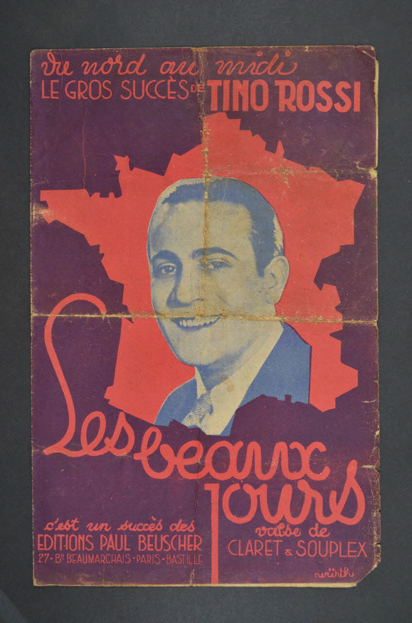 chanson petit format 1965.138.80 Photo Mucem