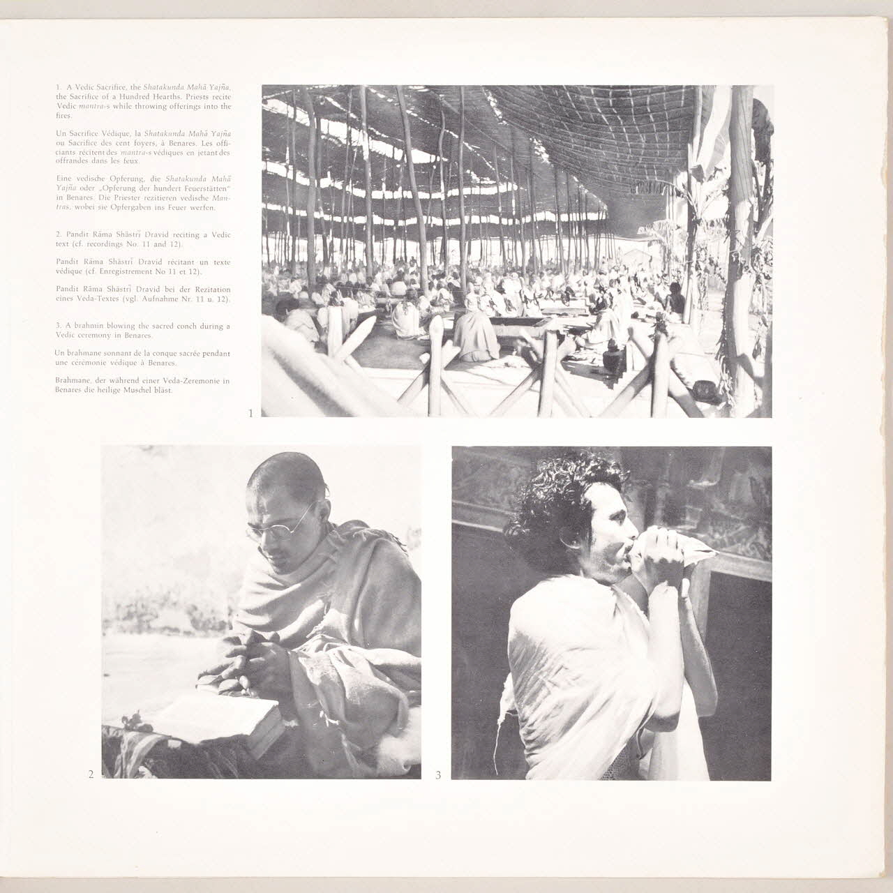 disque 33 tours La musique de l'Inde MUS1968.1.1-14 Photo
