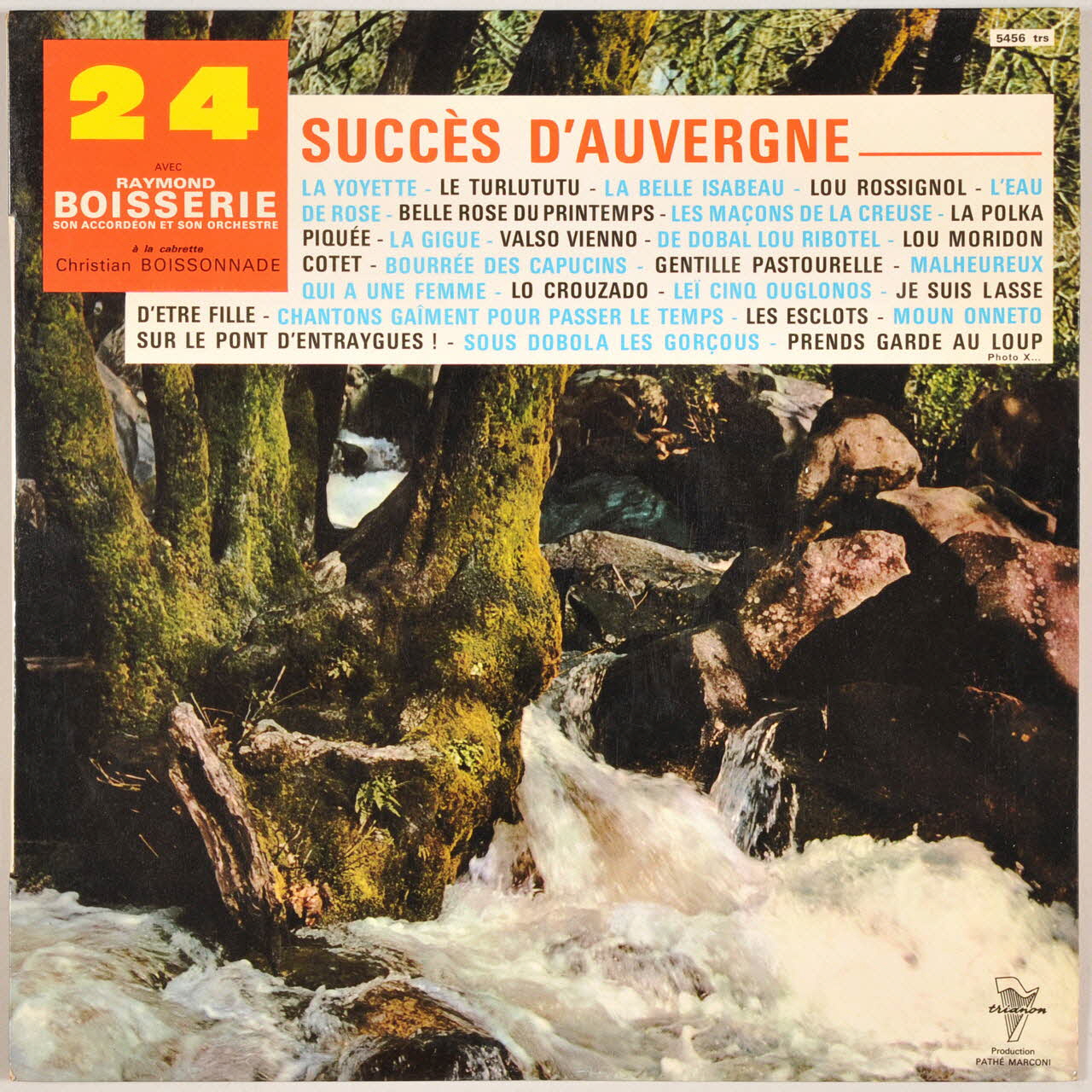 disque 33 tours 24 succès d'Auvergne MUS1968.16.36-59 Photo