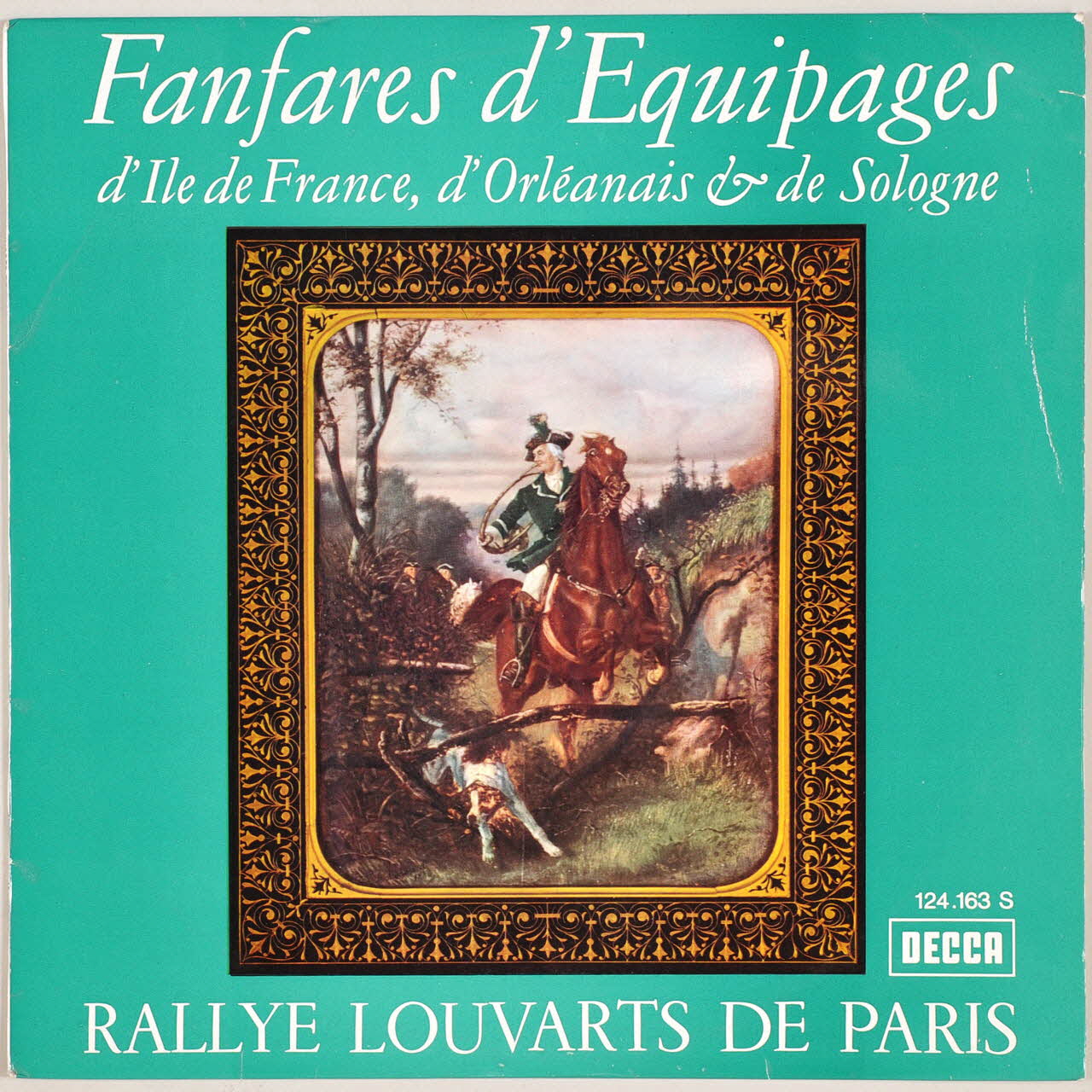 disque 33 tours Fanfares d'équipages d'Ile de France, d'Orléanais et de Sologne MUS1968.17.166-183 Photo
