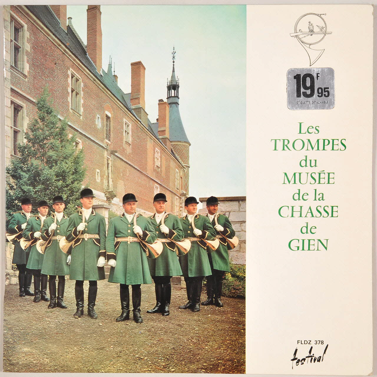 disque 33 tours Les trompes du musée de la Chasse de Gien MUS1968.17.184-212 Photo