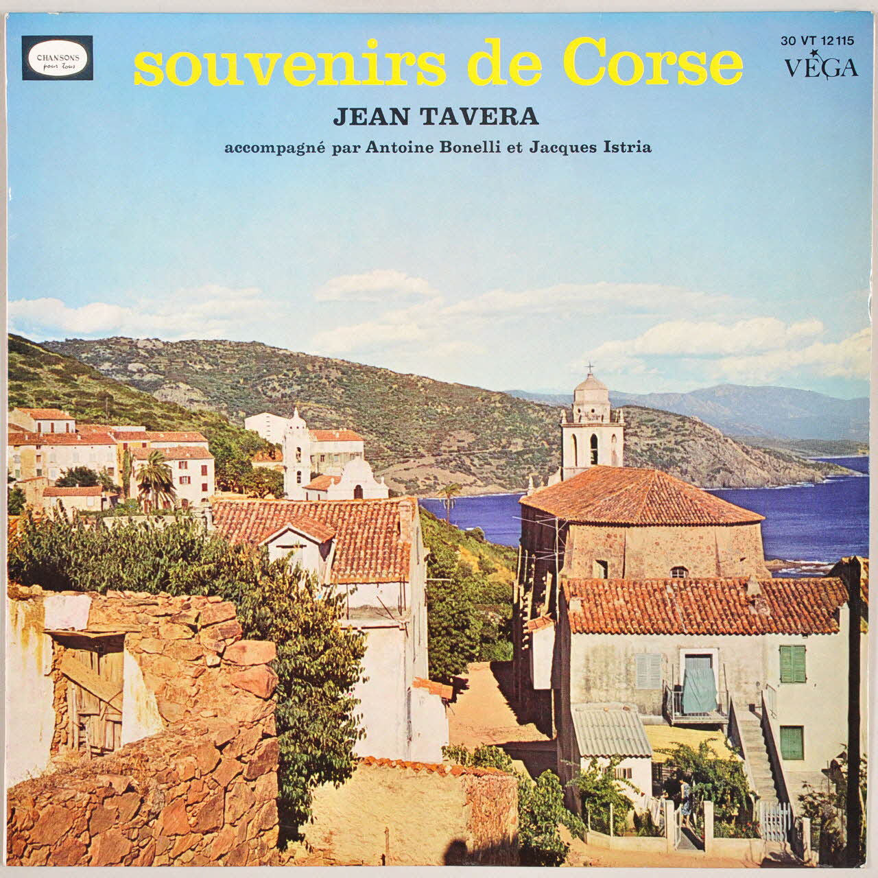disque 33 tours Souvenirs de Corse MUS1968.17.435-446 Photo