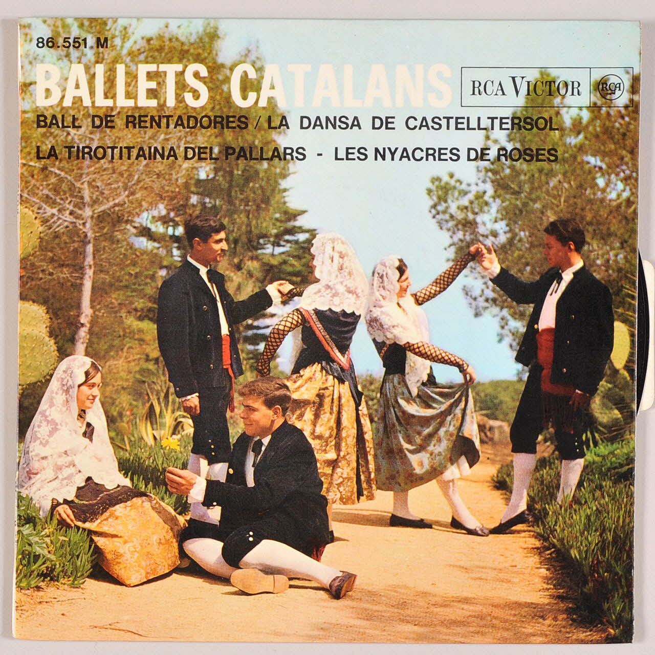 disque 45 tours La dansa de Castelltersol MUS1968.31.1-4 Photo
