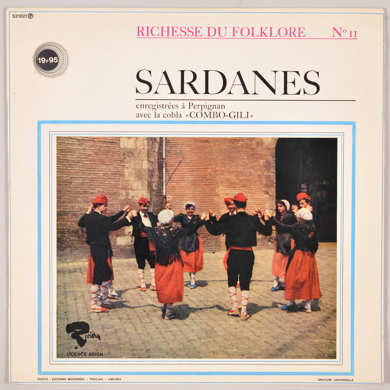 disque 33 tours Sardanes MUS1968.31.124-135 Photo