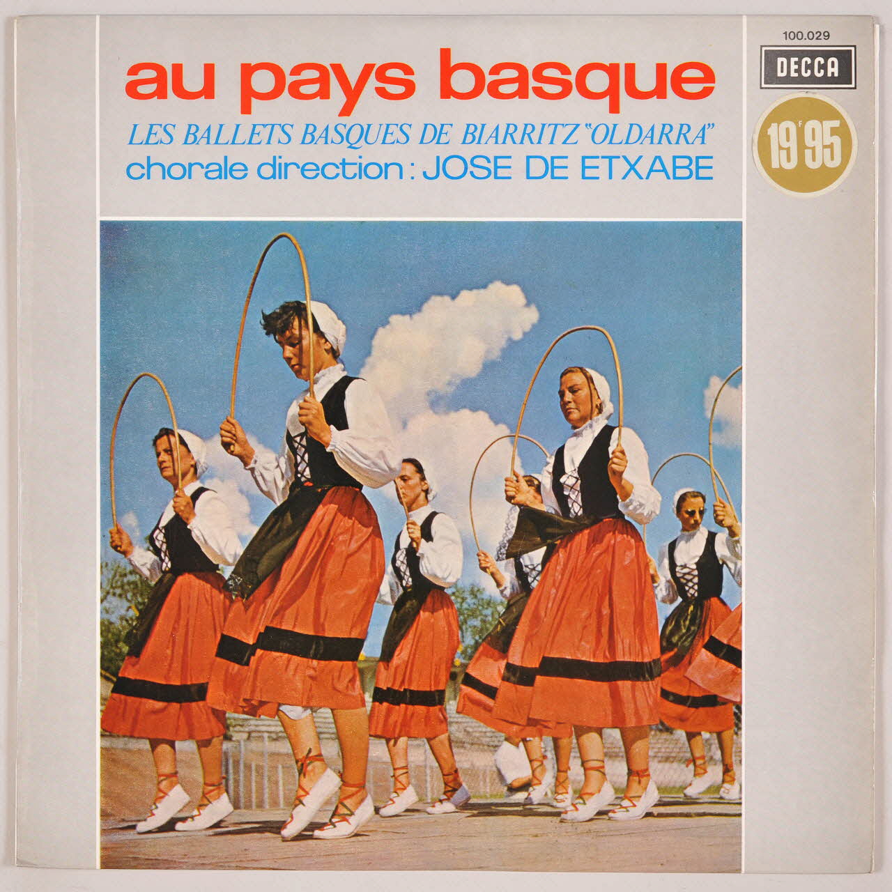disque 33 tours Au pays basque MUS1968.31.245-260 Photo