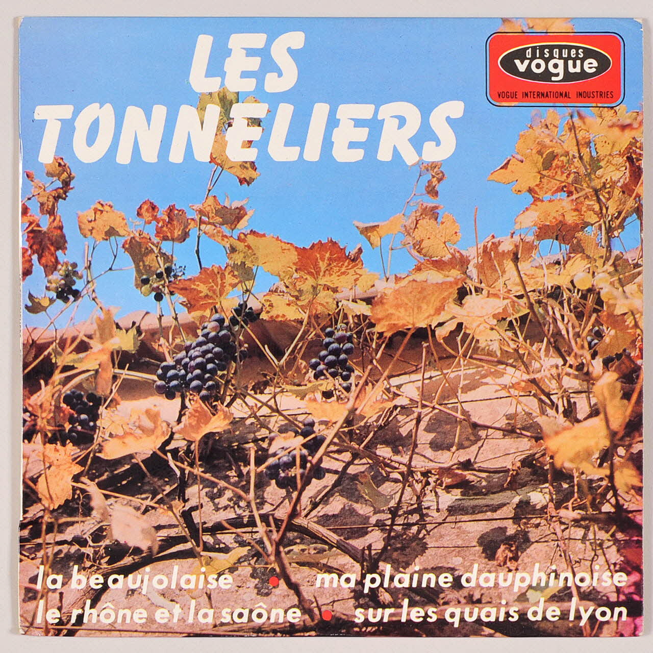 disque 45 tours Le Rhône et la Saône MUS1968.31.41-44 Photo