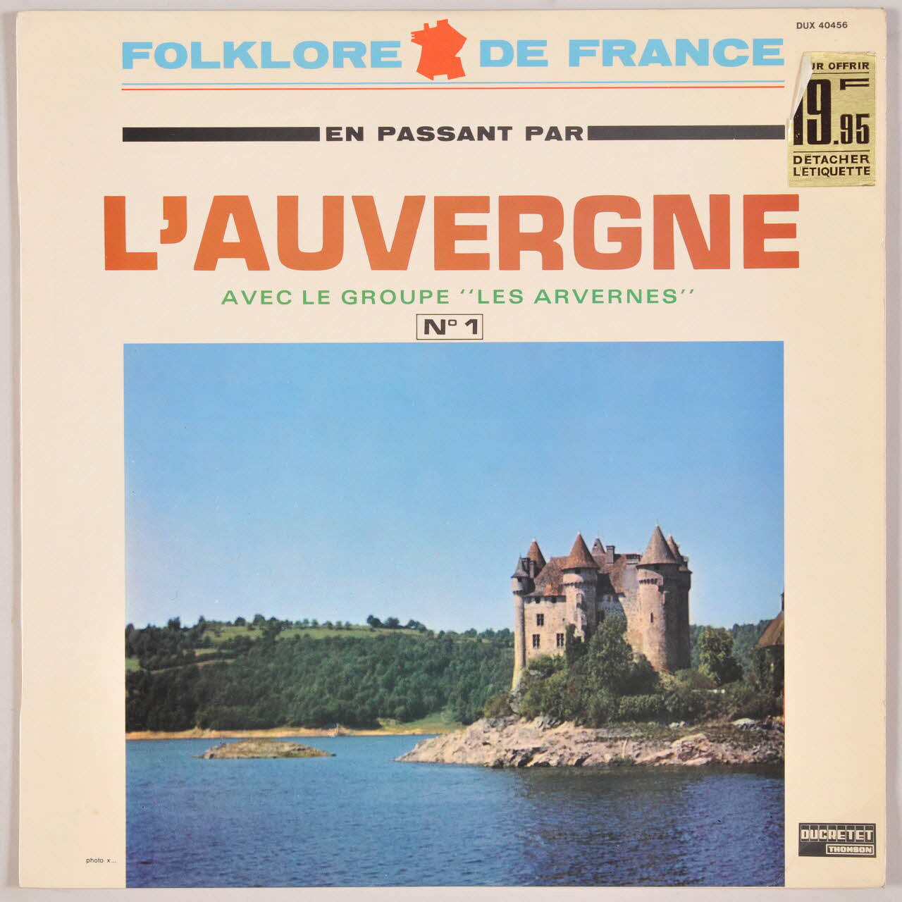 disque 33 tours En passant par l'Auvergne MUS1968.31.51-71 Photo