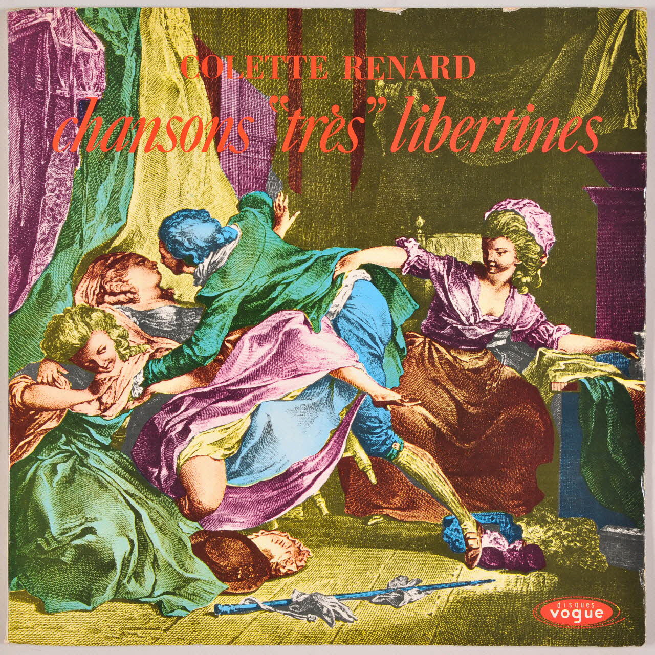 disque 33 tours Le vieux curé de Paris MUS1968.31.84-95 Photo