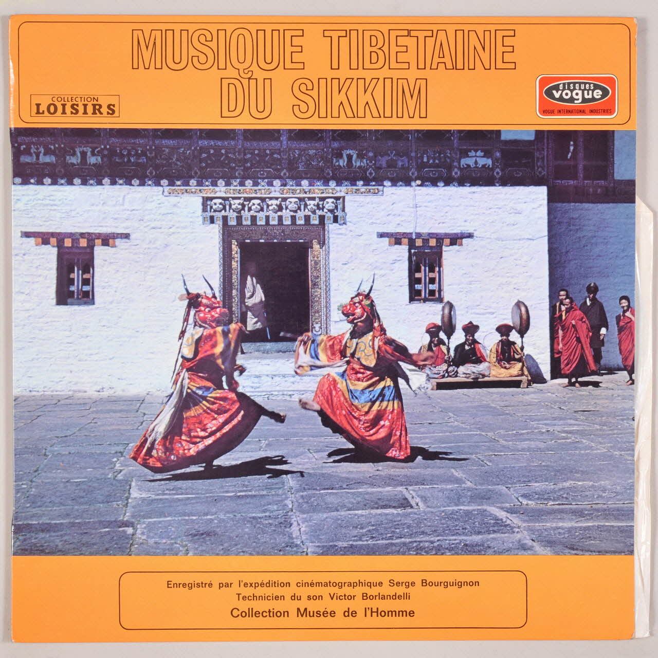 disque 33 tours Musique tibétaine du Sikkim MUS1968.42.1-16 Photo