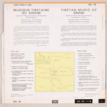 disque 33 tours Musique tibétaine du Sikkim MUS1968.42.1-16  Photo