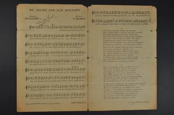 chanson petit format 1966.125.18 Photo Mucem