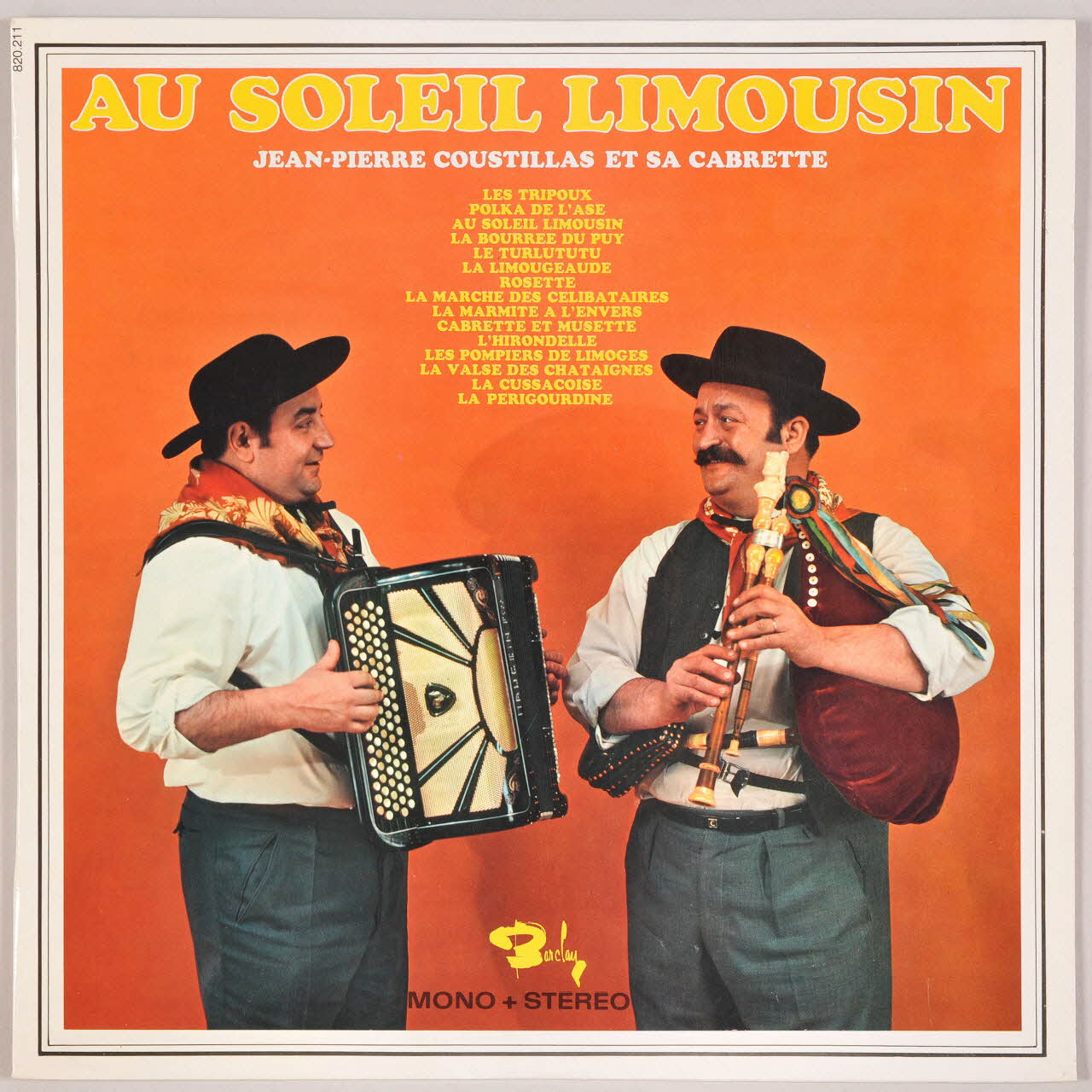 disque 33 tours Au soleil limousin MUS1969.24.174-188 Photo