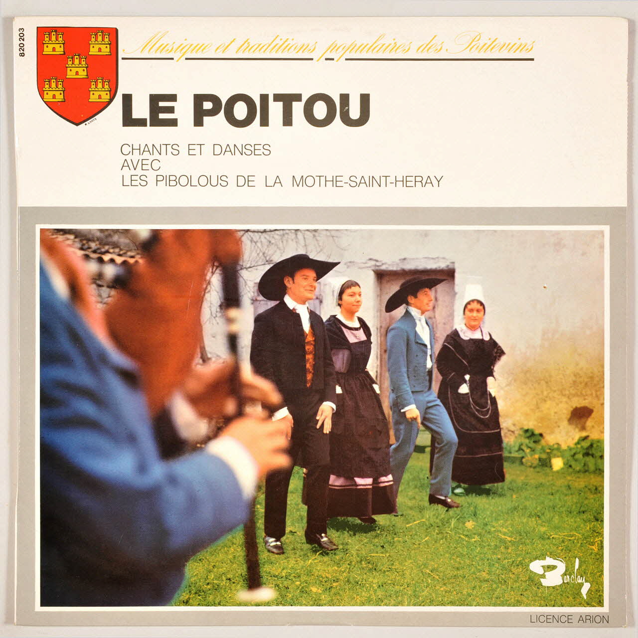disque 33 tours Le Poitou MUS1969.24.282-298 Photo