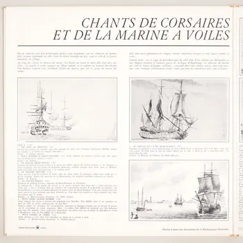 disque 33 tours Chants de corsaires et de la marine à voiles MUS1969.24.652-667 Photo