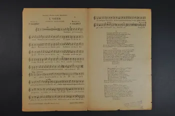 chanson petit format 1966.125.20  Photo Mucem