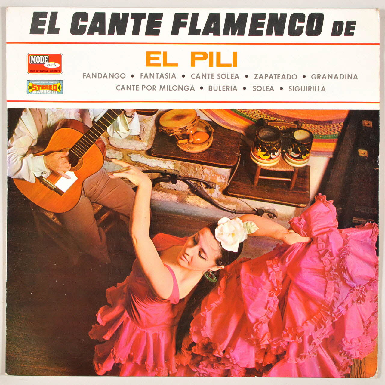 disque 33 tours El cante flamenco MUS1969.41.13-21 Photo