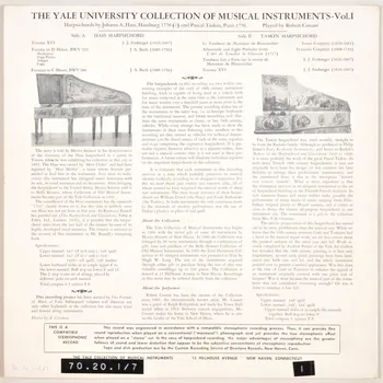 disque 33 tours Yale collection of musical instruments MUS1970.20.1-7 Photo