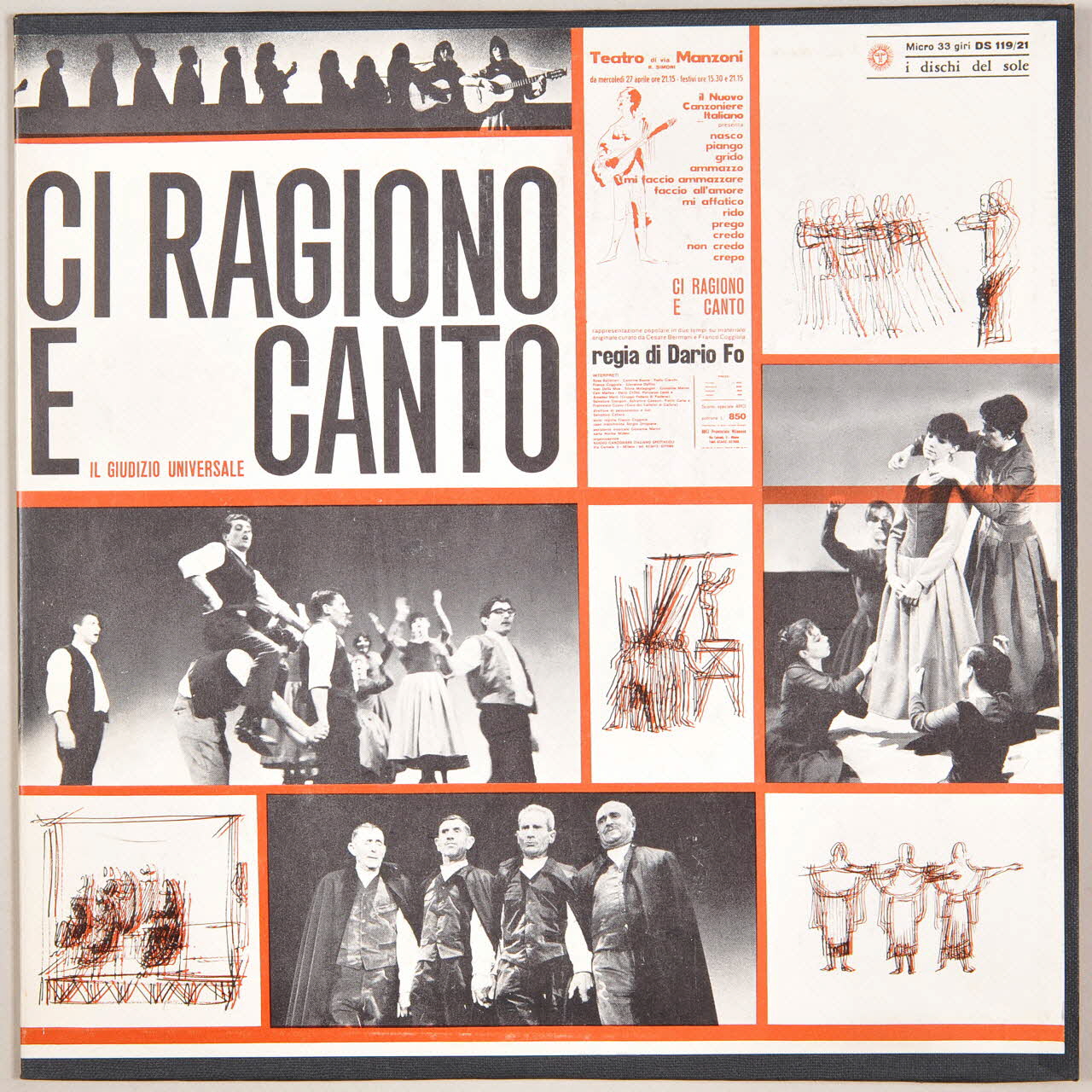 disque 33 tours Ci Ragiono e canto MUS1971.19.1-38 Photo