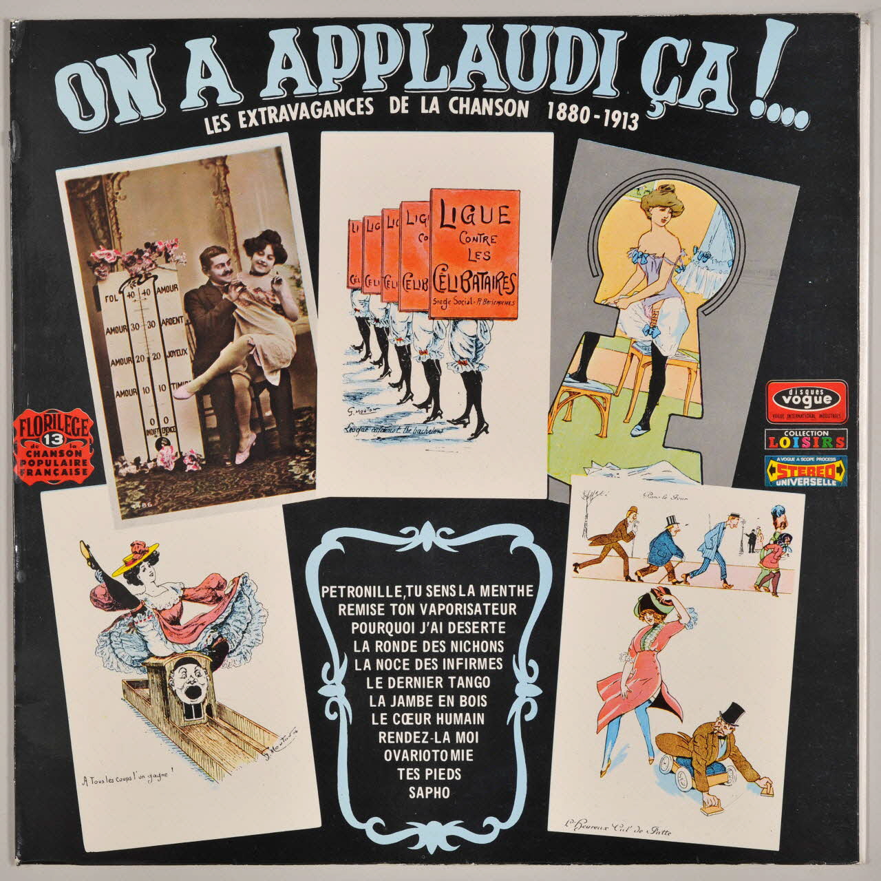 disque 33 tours Le coeur humain MUS1972.42.186-197 Photo