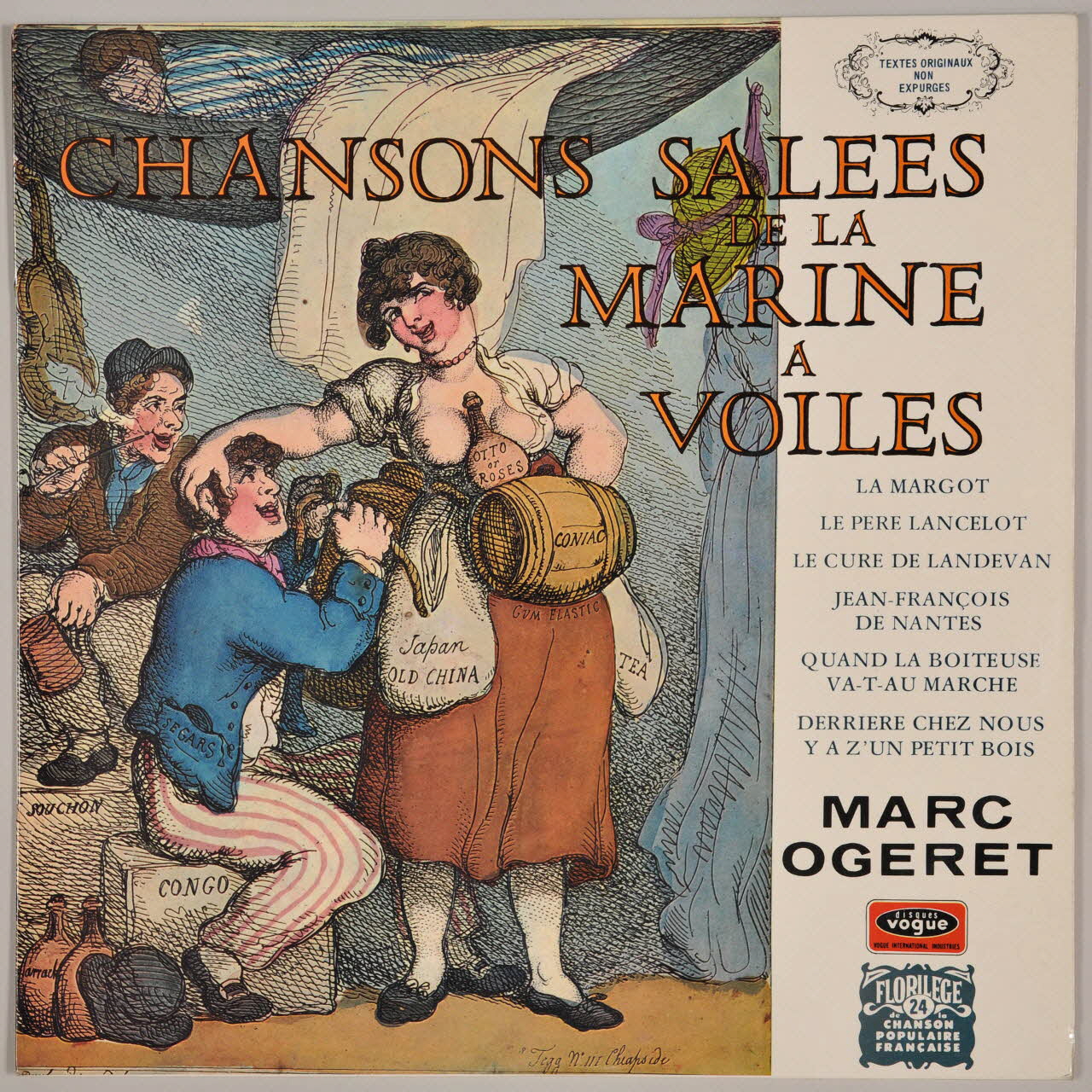 disque 33 tours Le père Lancelot MUS1972.42.37-42 Photo