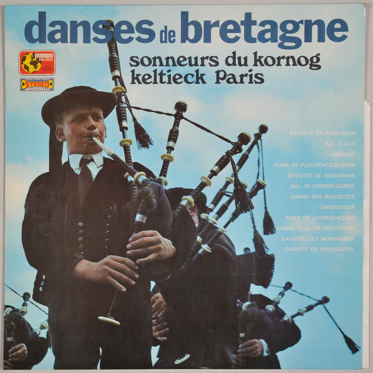 disque 30 tours Danses de Bretagne MUS1972.42.43-54 Photo