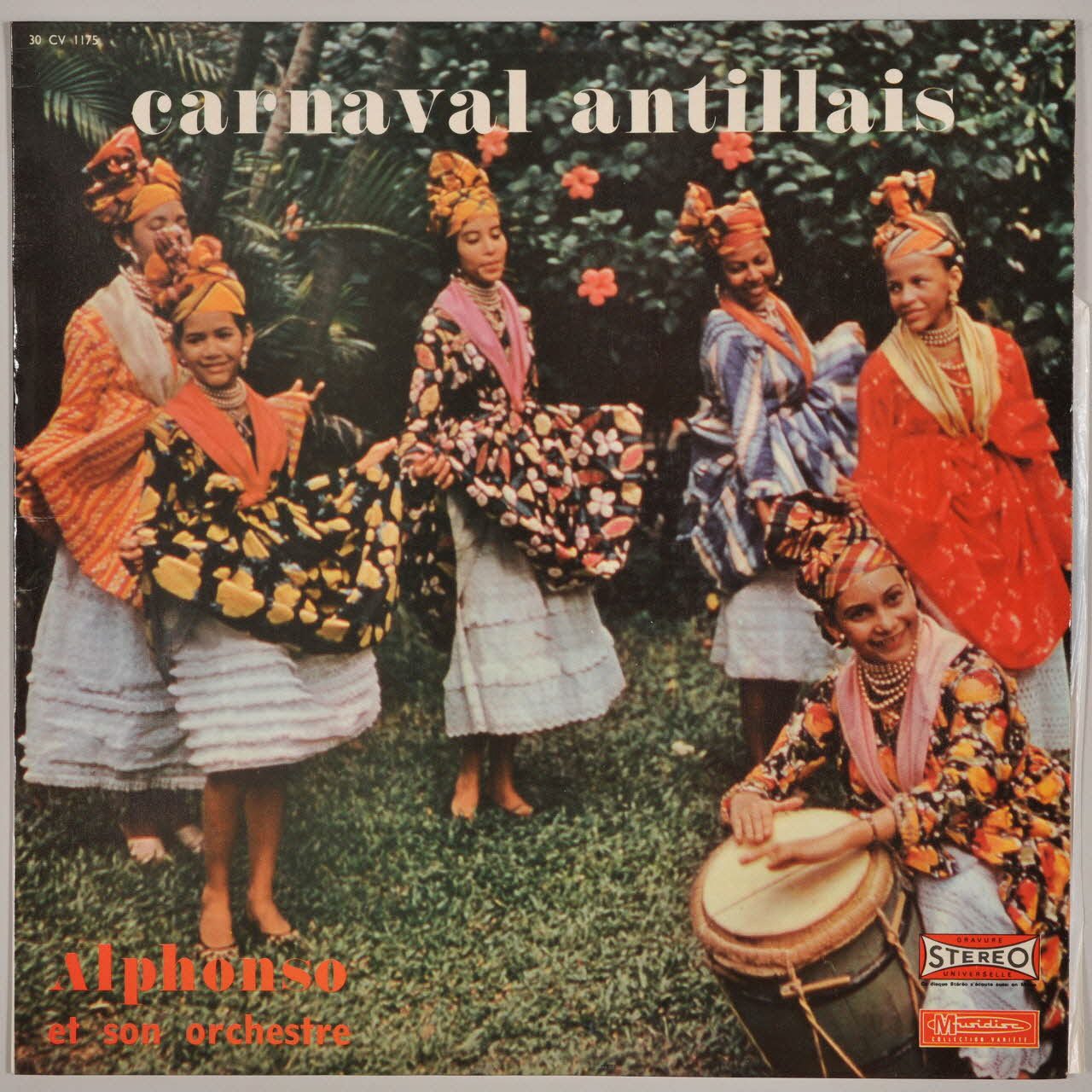 disque 33 tours Carnaval antillais MUS1972.43.115-128 Photo